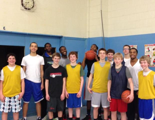 FLCC Men&rsquo;s Basketball Players Become Role Models Off of the Hardwood