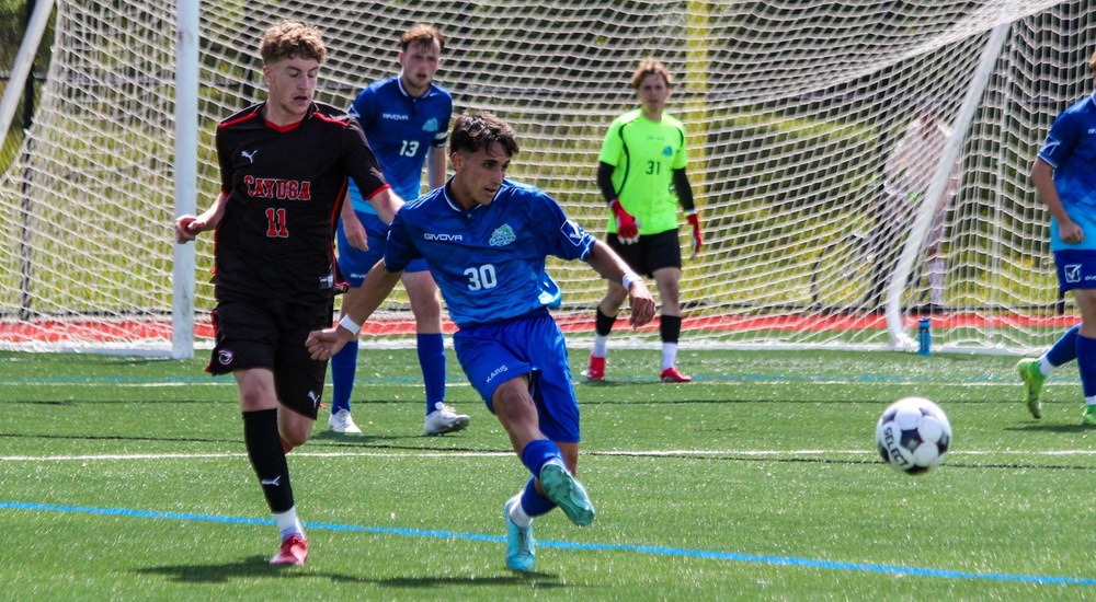 Lakers Blank No. 6 Cayuga in 2&ndash;0 Upset Win