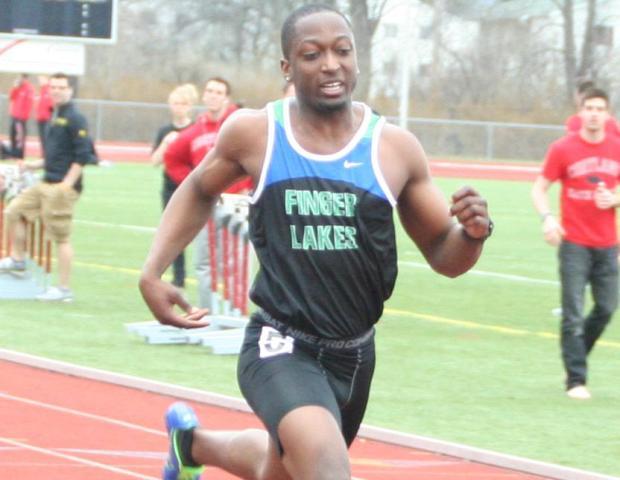 100m and 200m record holder Andre Farrell