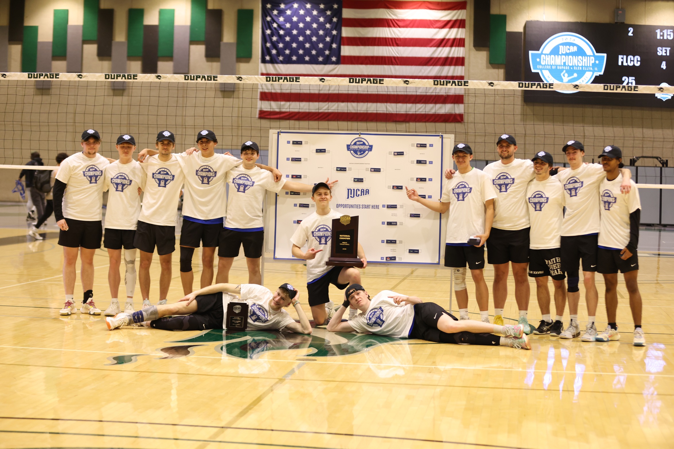 Lakers Men&rsquo;s Volleyball Makes History: FLCC Captures First-Ever NJCAA National Championship