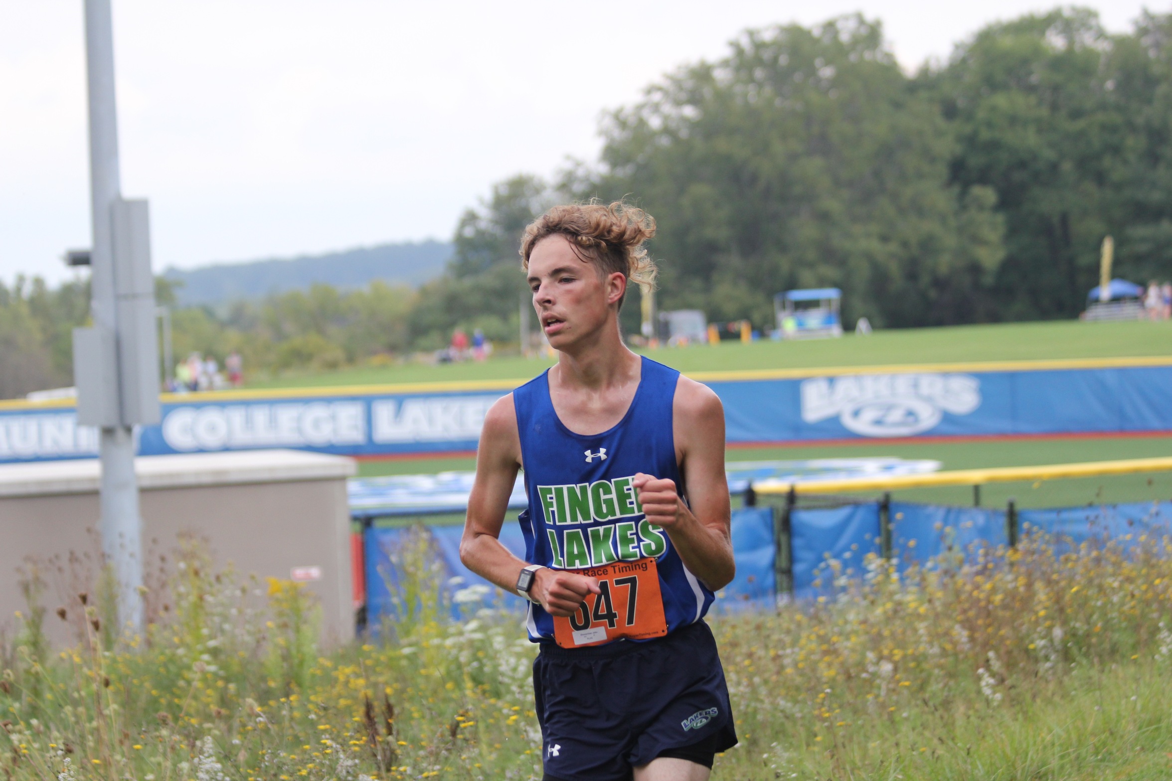 Men's Cross Country Places 14th