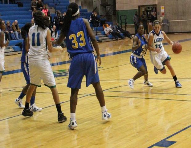 Lady Lakers Led by Big Three in Road Win