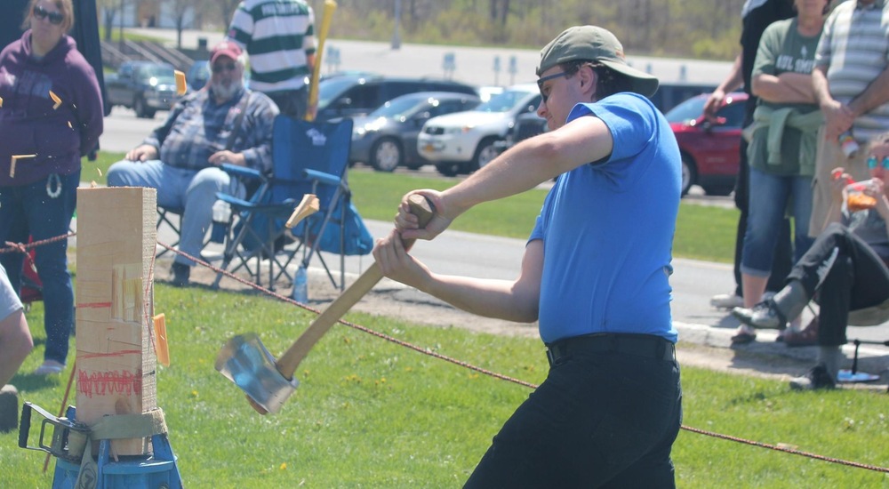 Logging Sports Opens Season at Paul Smiths College