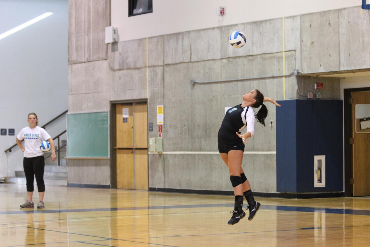 Volleyball &ndash; Lady Lakers Pick up Conference Win over Corning, 3-1