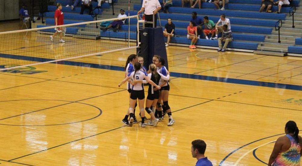 Lakers celebrate a point